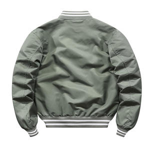 Veste de baseball universitaire rétro pour hommes bombardier en laine vêtements d'extérieur de style letterman vêtements d'équipe personnalisés à la mode - Product Image 3