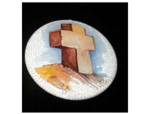 Unique Design Egyptian Luxury Glass <b>Christmas</b> Decoration Handmade Religion <b>Christmas</b> Ornaments (Jesus & Marry) - Product Image 4