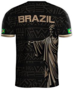 Uniforme de football de haute qualité, léger, col rond, nom et numéro personnalisés, logo personnalisé, respirant, séchage rapide, 100% polyester - Product Image 4