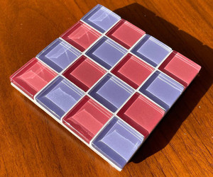 Dessous de verre en mosaïque artisanal indien meilleure vente pièce nouvellement conçue sous-verre en mosaïque de forme ronde pour personnaliser la conception de la cuisine à domicile - Product Image 4