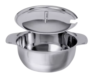 Casserole arabe en acier inoxydable classique à finition brillante avec design isolé pour une rétention de chaleur prolongée et une chaleur accrue - Product Image 4