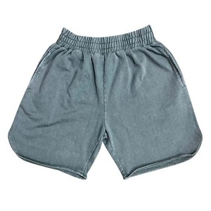 Short de gymnastique de jogging en coton personnalisé de haute qualité pour hommes vente en gros de pochettes à motif uni vierge - Product Image 3