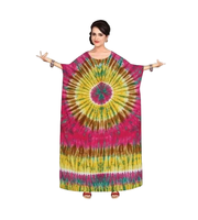 Robe de Soirée Formelle Ethnique Deera Dera Dira Dirah Africaine Fleurie en Coton Tissé à Manches Longues – Kaftan