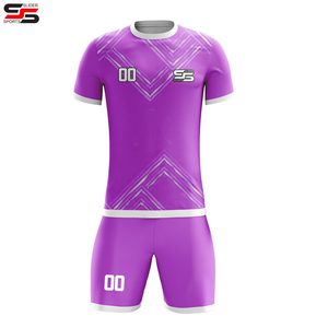 ชุดเสื้อฟุตบอลแฟชั่นตามสั่งชุดเครื่องแบบสโมสรชุดฟุตบอลแบบซับลิเมชันของทีม - Product Image 5