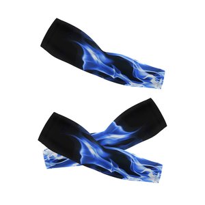 Manchons de bras de sport élastiques pour cyclisme, course, pêche, escalade, protection solaire UV, rafraîchissants, pour hommes et femmes, été - Product Image 1