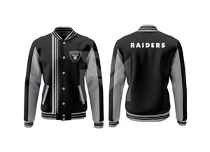 แจ็กเก็ตเบสบอลขนสัตว์มหาวิทยาลัยสำหรับทุกเพศเสื้อหนาวมีฮู้ดแฟชั่นคอปกมีกระเป๋า - Product Image 5