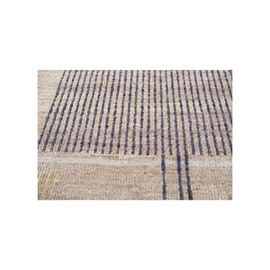 พรมขนสัตว์ถักมือสีน้ำตาลเบจ Blythe สไตล์อัฟกัน โบโฮ รูปทรงสี่เหลี่ยมผืนผ้า สำหรับตกแต่งบ้าน ห้องนั่งเล่น ลวดลายแบบนามธรรม สำหรับห้องโถง-LSEA-1030 - Product Image 3