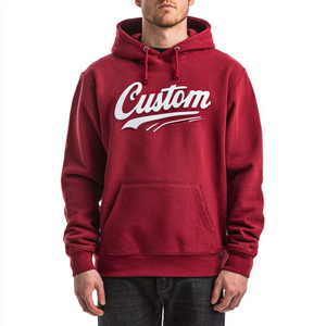 Sudadera con capucha de gran tamaño de algodón de invierno de alta calidad para hombre - Product Image 1