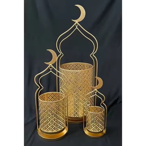 Nuevo portavelas de diseño árabe de lujo para el hogar, jardín, granja, casa, sala de estar, habitación de invitados, restaurante y bar, decoración - Product Image 4