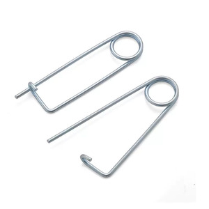 2mm - 8mm Goupilles de verrouillage fendues de sécurité en acier à ressort Goupilles fendues à ressort Goupilles de circlip - Product Image 5