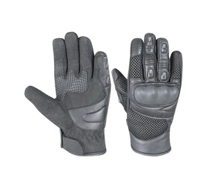 Wholesale Price Full Finger <b>Leather</b> Breathable Motorbike Riding Gloves Touch Screen Outdoor Protective Gear - Product Image 5