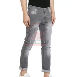 Jeans pour hommes de haute qualité, vêtements décontractés, couleur unie, jeans pour hommes les plus vendus pour adultes - Product Image 4