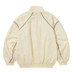 เสื้อแจ็กเก็ตแนวสตรีทแบบมีซิปรูดซิปของผู้ชายเสื้อแจ็คเก็ตไนลอนน้ำหนักเบาซับในว่างเปล่ากันน้ำ - Product Image 4