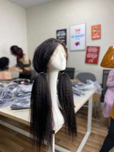 Prix de gros Transparent Lace Kinky Straight Vietnamien Remy Extension de Cheveux Humains Longs VIERGES EXTENSION DE CHEVEUX HUMAINS - Product Image 4