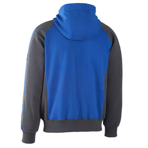 Meilleur prix pour hommes Sweats à capuche zippés bicolores haute qualité 100% coton Streetwear personnalisé pour hommes Sweats à capuche zippés pour l'hiver - Product Image 6