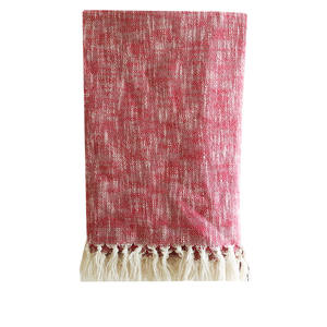 Collection Premium, jeté de haute qualité 100% coton uni, écologique, avec taille et couleurs personnalisées, 300 g/m², utilisation toute saison - Product Image 2