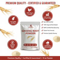 Complément alimentaire de haute qualité pour hommes - Poudre de ginseng naturel pour la résistance, l'endurance et la super puissance