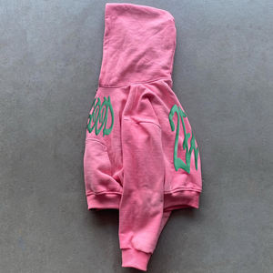 Sudadera con Capucha Extra Grande para Hombre, Personalizable, 100% Algodón Grueso, con Logotipo Bordado, de Alta Calidad, para Invierno, Talla Grande - Product Image 3