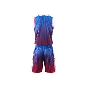 Nouvel uniforme de basket-ball style classique, uniforme de basket-ball à séchage rapide, en vente en ligne - Product Image 6