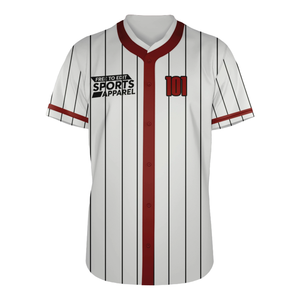 Jersey de béisbol sublimado Costura personalizada y logotipo bordado para equipos, clubes y ligas Diseño personalizado disponible - Product Image 3
