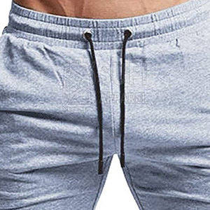 Shorts de sport pour hommes OEM avec cordon de serrage, mi-longueur, uni, logo personnalisé, fournisseur de shorts de fitness pour l'entraînement, le sport et les vêtements de sport - Product Image 6