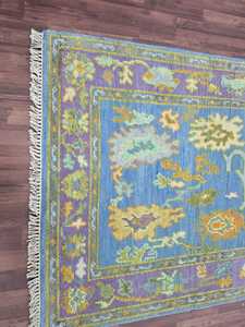 พรมปูพื้น3X5สีฟ้าอ่อนขนสัตว์ขนาดเล็กพรมตุรกีสไตล์วินเทจแบบดั้งเดิมห้องนั่งเล่นอธิษฐานขนาด3x12 - Product Image 4