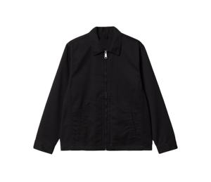 Chaqueta de trabajo de invierno personalizada para hombre, cortavientos con cremallera de lona vintage con chaqueta vuelta hacia abajo para hombre - Product Image 1