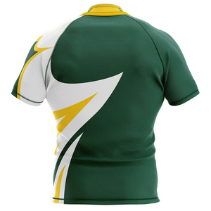 Camiseta de Rugby personalizada, nuevo diseño, ropa deportiva de equipo personalizada, Camisetas De La Liga de Rugby, camisetas con estampado de sublimación de poliéster 100% - Product Image 3