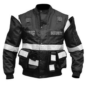 New Custom Design Security Jackets Winter Wear Men Security Jackets Zip-up Security Jackets - Product Image 2
