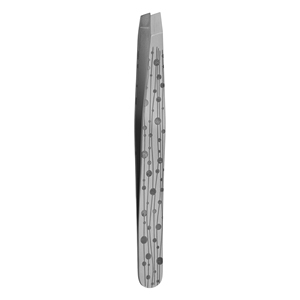 STAHLMANN PRO. Pinzas de Cejas de Acero Inoxidable de Alto Rendimiento con Punta Inclinada y Diseño de Puntos, Nuevo Diseño 2026, Personalización Moderna - Product Image 1