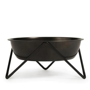 Support de bol à cadre en fer avec bol en acier inoxydable fantaisie pour la nourriture et l'eau pour animaux de compagnie bol pour chien au prix de gros - Product Image 6