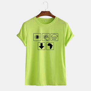 Venta al por mayor Casual sólido Camiseta 100% algodón Jersey pesado GSM 280 de gran tamaño con mangas cortas y cuello redondo diseño en blanco hombres camiseta - Product Image 2