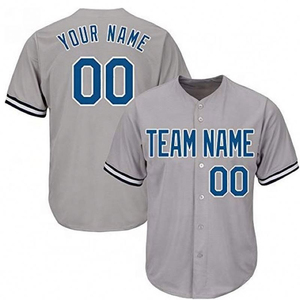 Diseño de Uniforme de Béisbol Personalizado con Transferencia Térmica, Transpirable, de Secado Rápido, Talla Grande, Cuello en V, Estampado, 100% Poliéster, Hecho en EE. UU. - Product Image 5