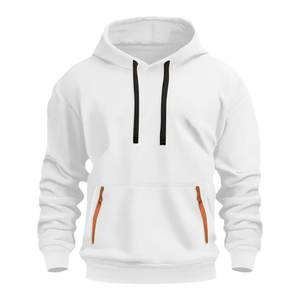 <b>Work</b> <b>Hoodies</b> for <b>Men</b> Gym Long Sleeve Fleece Hoodie Soft Casual Pullover Hooded Sweatshirt Plain Hoody Lightweight - Product Image 3