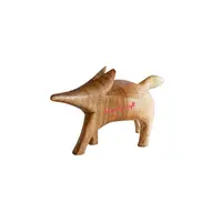 الجملة الهندية أفضل جودة ومن ناحية منحوتة خشبية مخصصة تمثال الحيوان لديكور المنزل