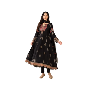 Vêtements culturels mariage Shalwar Kameez pour femmes pakistanaise indienne tenue de mariée concepteur lourd brodé traditionnel fête porter - Product Image 1