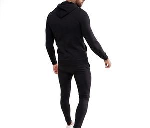 Chándal personalizado de poliéster y algodón para hombre, ropa deportiva de talla grande para exteriores, conjunto de 2 piezas, ropa de entrenamiento 2025, ropa para hombre, chándal - Product Image 4