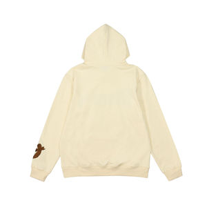 Sweat à capuche oversize en coton à coupe régulière avec logo personnalisé imprimé, design OEM, pour homme, poids lourd, hiver - Product Image 6