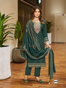 Nueva colección Readymade 3 piezas Kurti Pent Dupatta para bodas y fiestas de India Export - Product Image 3