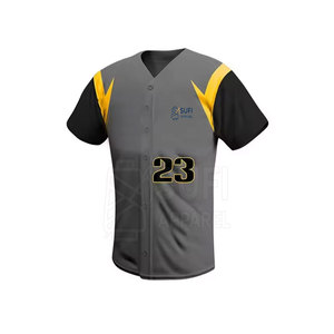 Uniformes de Béisbol Transpirables con Logotipo Personalizado, Tallas Grandes, Unisex, Adulto, 100% Poliéster, Ropa Deportiva Profesional para Venta en Línea - Product Image 2