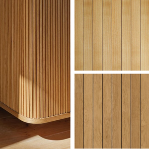 Cubierta decorativa de gabinete contemporáneo de muebles de madera personalizados para cocina, sala de estar y oficina con panel de tambor de muebles - Product Image 1