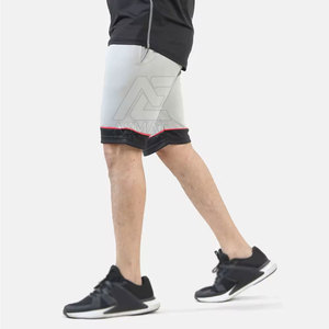 Pantalones cortos de gimnasio para hombre, de algodón y poliéster, último diseño, talla para adultos, fabricados en Pakistán. - Product Image 5