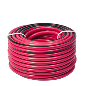 Enrouleur de tuyau d'eau d'arrosage rétractable en PVC de qualité supérieure 1 1/4 pouces, léger, adaptable, flexible de 30m, en plastique fabriqué en caoutchouc pour l'extérieur - Product Image 1