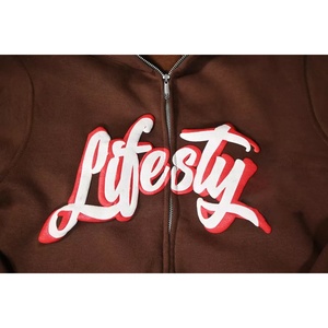 Bon fabricant de sweats à capuche imprimés bouffants pour hommes, entièrement personnalisés, vente à chaud, top des tendances, sweats à capuche anti-rides pour hommes de haute qualité - Product Image 5