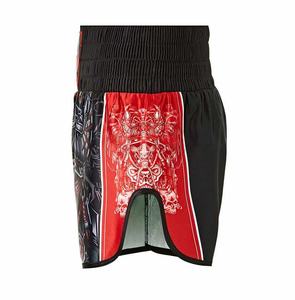 Nouveauté Shorts de combat Muay Thai Blanc Rouge Combinaison Respirant Léger Combat MMA Entraînement Shorts de Muay Thai - Product Image 4