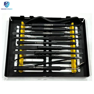 Kit de Microcirugía Periodontal Premium, Juego de Instrumentos Quirúrgicos Orales con Recubrimiento Negro de DOM MED DYNAMICS - Product Image 2