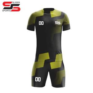 Camiseta de fútbol de poliéster con logotipo personalizado, camiseta de fútbol transpirable de liga de nueva temporada, camiseta de fútbol de práctica por sublimación - Product Image 1