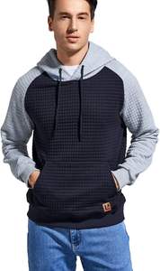 2025 hombres Casual moda Joker sublimación pulóver Sudadera con capucha mejor calidad divertido de gran tamaño transpirable diseño sólido patrón OEM - Product Image 4