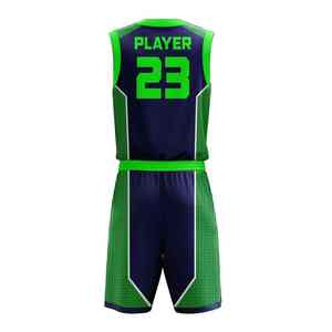 Uniformes de Baloncesto Personalizados de Alta Calidad, 100% Algodón, con Diseño de Logotipo Impreso, Secado Rápido, Unisex, Estilo Nuevo, Venta al Por Mayor - Product Image 5