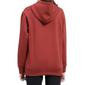 Sudadera con Capucha para Mujer, Invierno, Color Sólido, Bolsillo Tipo Canguro, Corte Ajustado, Casual, Transpirable, Ecológica, Poliéster y Algodón - Product Image 5
